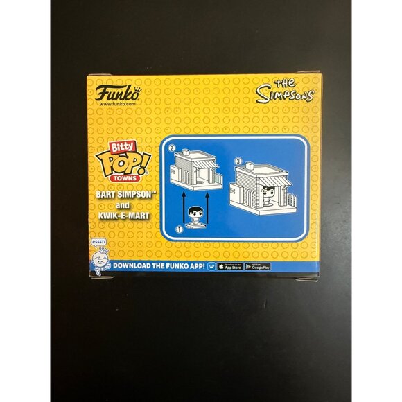 Bart Simpson and Kwik-E-Mart Funko Bitty POP! Town: The Simpsons - Picture 6 of 8